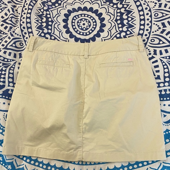 💚👗VINEYARD VINES KAHKI SKIRT👗💚10 PREPPY ACADEMIA SOUTHERN ADORABLE EUC 16.5” - Picture 5 of 12